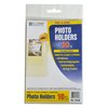 C-Line Products Peel  Stick Photo Holders, Clear, 4 x 6, 10PK Set of 5 PK, 50PK 70346-BX